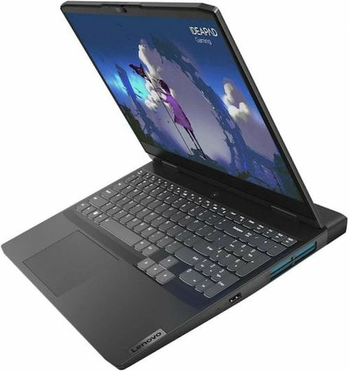 Lenovo IdeaPad Gaming 3 15ARH7 15.6" IPS FHD 165Hz (Ryzen 7-6800H/16GB/512GB SSD/GeForce RTX 3050 Ti/No OS) Onyx Grey (ES Keyboard) view 6