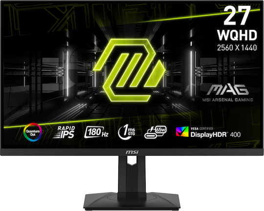 MSI MAG 274QRF QD E2 IPS HDR Gaming Monitor 27" QHD 2560x1440 180Hz with Response Time 1ms GTG