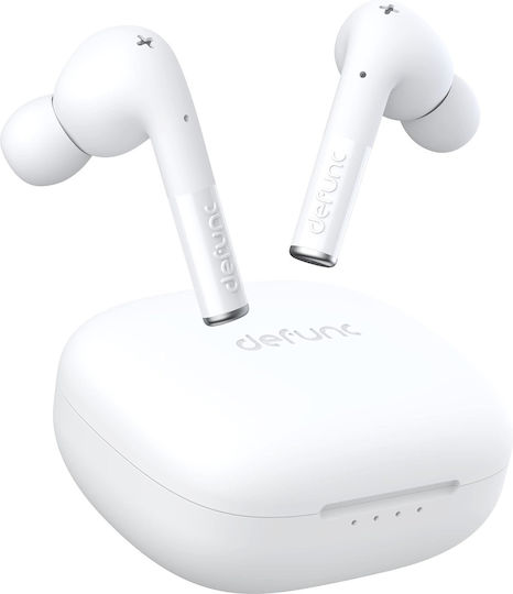 Defunc True Entertainment In-ear Bluetooth Handsfree Earphones with Charging Case White