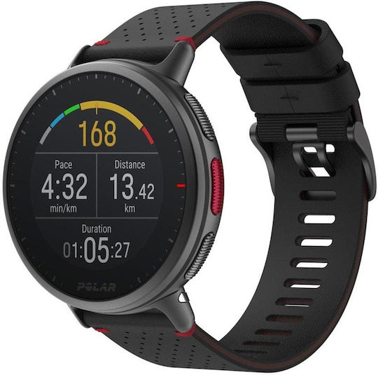 Polar Vantage V2 Shift Edition Aluminium 47mm Waterproof Smartwatch with Heart Rate Monitor (Black) view 2