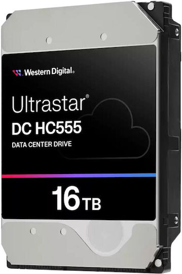 Western Digital Ultrastar DC HC555 16TB HDD Hard Drive 3.5" SAS 3.0 7200rpm with 512MB Cache for Server 0B47745