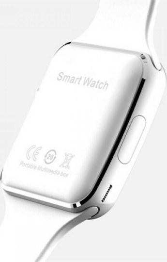 X6 45mm Smartwatch with SIM (White) view 6