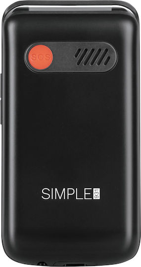 Kruger & Matz Simple 931 4G Dual SIM Mobile with Large Buttons Black view 4