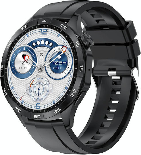 Lemfo HK4 Smartwatch (Black) view 1