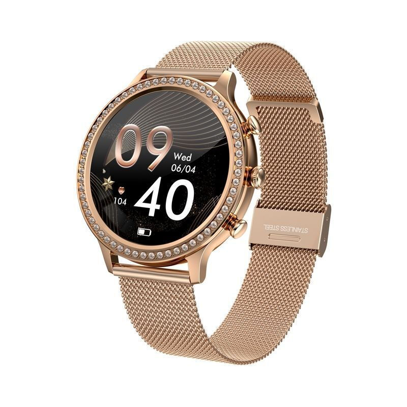 Veltori VT310-1 Smartwatch with Heart Rate Monitor Gold view 3