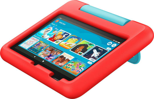 Amazon Fire 7 7Inches Tablet (1GB/16GB) Red view 2