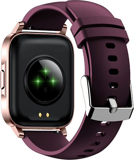 Egoboo M5 Smartwatch with Heart Rate Monitor (Purple) view 3