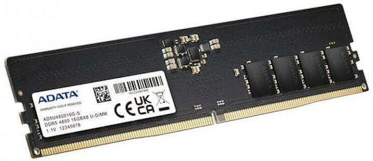Adata DDR5 with Module 1x16GB and Speed 5600 for Desktop AD5U560016G-S view 3