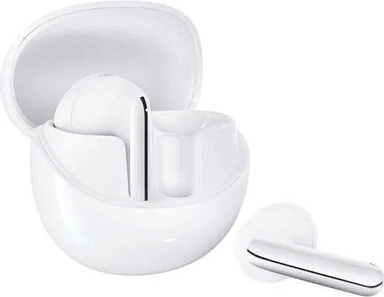 QCY HT 10 Pro Earbud Bluetooth Handsfree Earphones with Sweat Resistance and Charging Case White vue 2