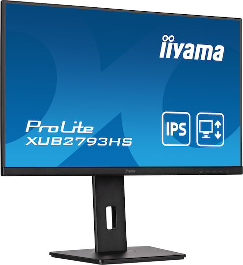 Iiyama ProLite XUB2793HS-B5 IPS Monitor 27" FHD 1920x1080 with Response Time 4ms GTG view 3