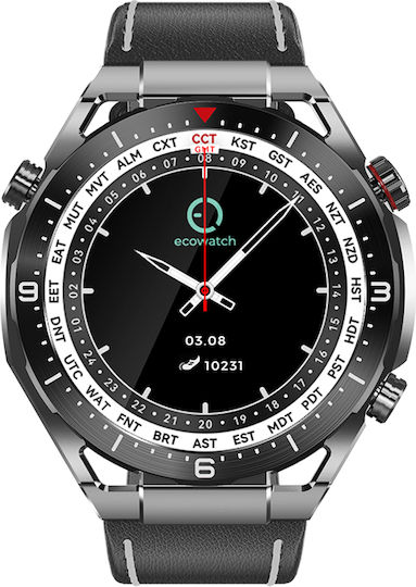 MaxCom Ecowatch 1 51mm with Heart Rate Monitor (Black) view 1
