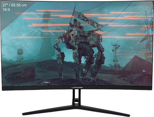 LC-Power LC-M27-FHD-144-C VA Curved Gaming Monitor 27" FHD 1920x1080 144Hz with Response Time 4ms GTG view 1
