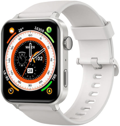 BlackView R30 Pro Smartwatch with Heart Rate Monitor (White) view 1