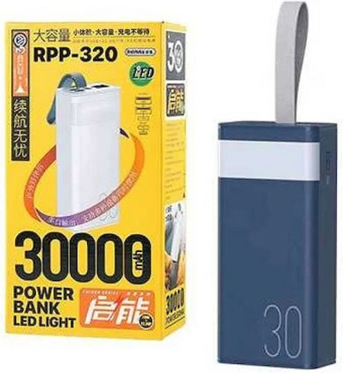 Remax RPP-320 Power Bank 30000mAh 22.5W Power Delivery Black view 3