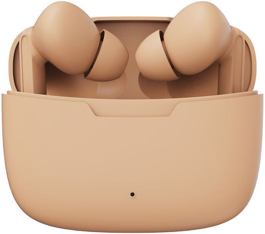 Denver TWE-47 In-ear Bluetooth Handsfree Earphones with Charging Case Nude vue 3