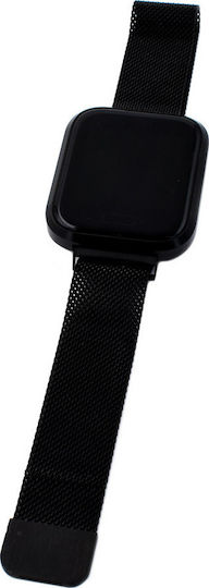 Andowl Q-A119 42mm Smartwatch with Heart Rate Monitor (Black) view 5