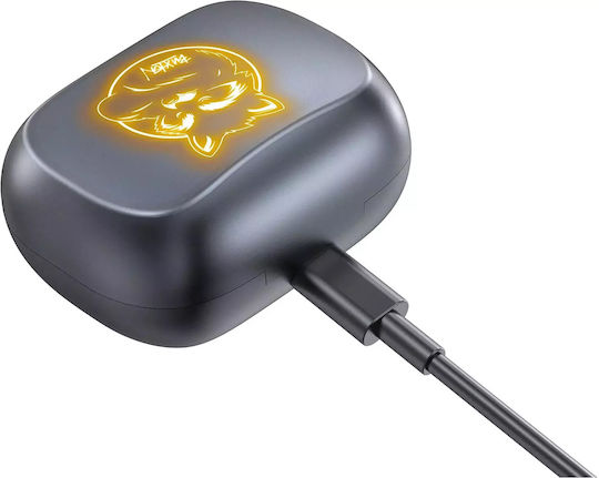 Buxton BTW8200 Raccoon In-ear Bluetooth Handsfree Earphones with Sweat Resistance and Charging Case Black view 3