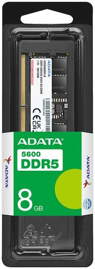 Adata Premier DDR5 with Module 1x8GB and Speed 5600 for Desktop AD5U56008G-S view 5