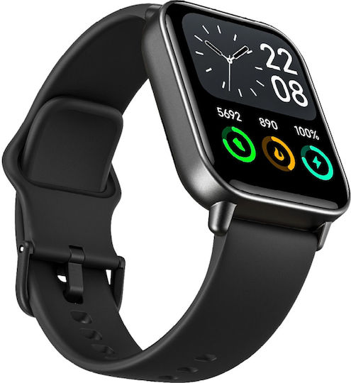 Bea-fon 101 45mm Smartwatch with Heart Rate Monitor (Black-Gray) vue 3