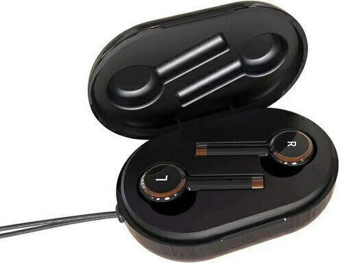 L2 In-ear Bluetooth Handsfree Earphones with Charging Case Black view 2