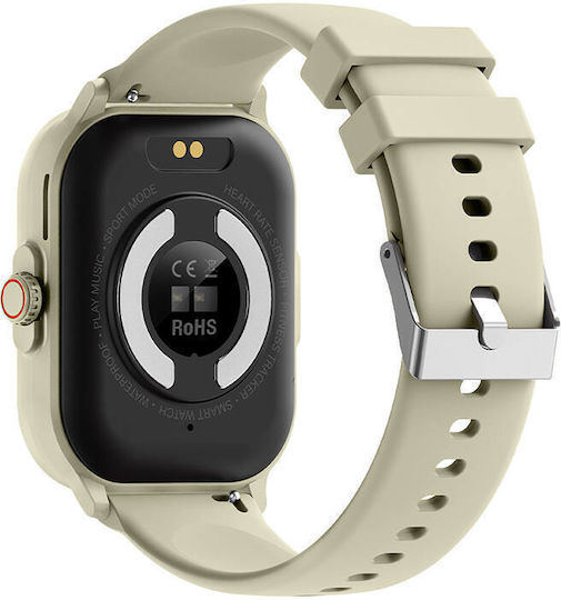 Colmi C63 Aluminium Smartwatch with Heart Rate Monitor (Yellow) view 3