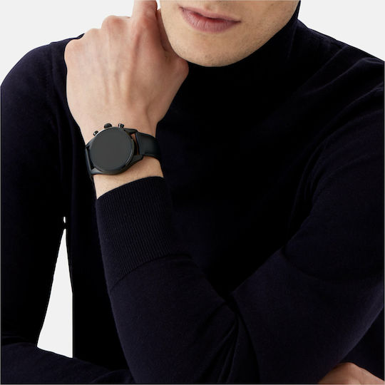 Mont Blanc Summit 3 Titanium 42mm Smartwatch with Heart Rate Monitor (Black) view 4