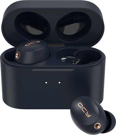 QCY HT01 In-ear Bluetooth Handsfree Earphones with Charging Case Black view 4