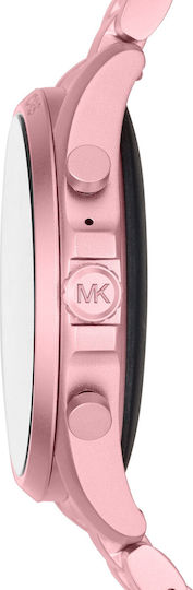 Michael Kors Bradshaw Stainless Steel 44mm Smartwatch (Pink) view 2