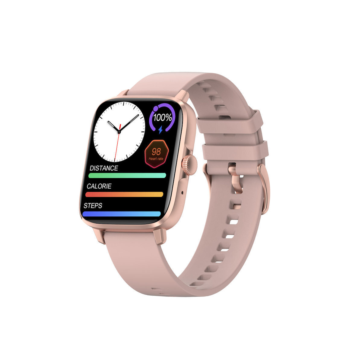 Dance FiT Aluminium Smartwatch with Heart Rate Monitor (Gold) view 3
