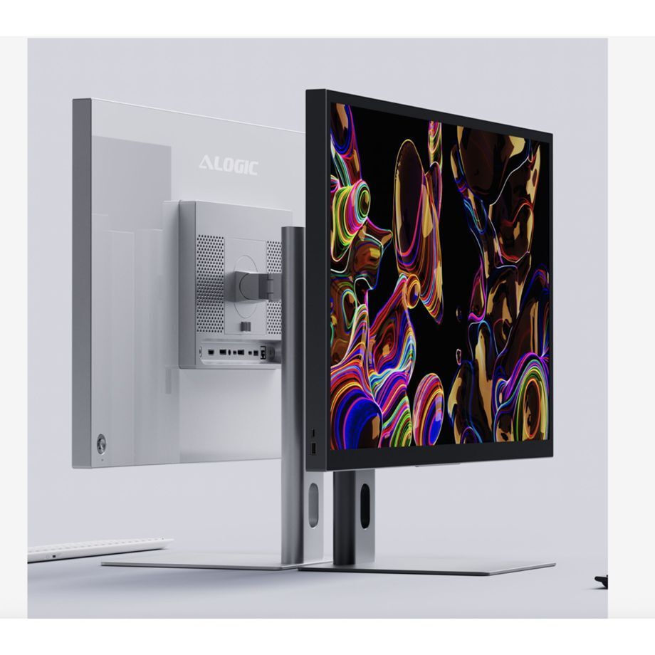 Alogic Aspekt Touch Monitor 32" 4K 3840x2160 with Response Time 14ms GTG Gray view 2