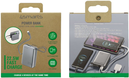 4Smarts Power Bank 20000mAh 22.5W Gray view 8