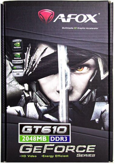 Afox GeForce GT 610 2GB GDDR3 Graphics Card view 2