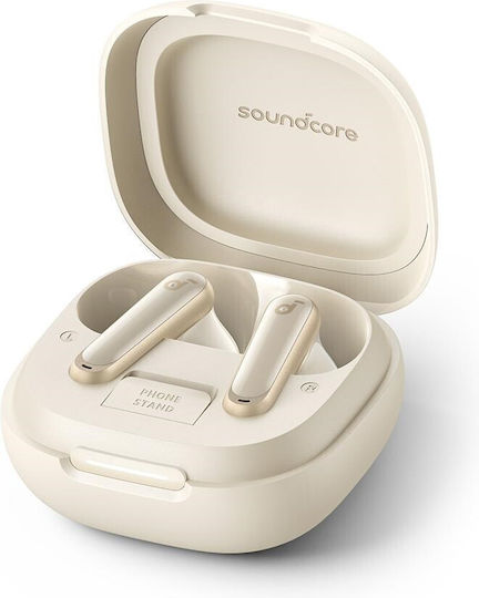 Soundcore by Anker P40i In-ear Bluetooth Handsfree Earphones with Charging Case White vue 3