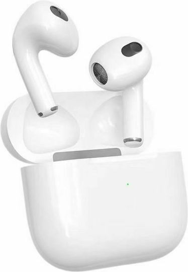 Pro 6s In-ear Bluetooth Handsfree Earphones with Charging Case White view 2