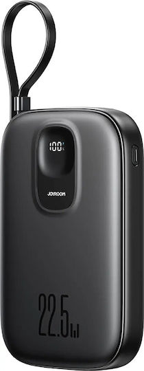 Joyroom JR-PBF18 Power Bank 10000mAh 22.5W with USB-A Port and USB-C Port Black
