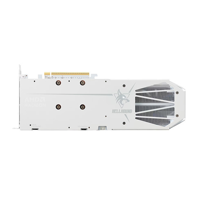 PowerColor Radeon RX 9060 XT 16GB GDDR6 Spectral White OC Graphics Card RX9060XT 16G-L/OC/WHITE view 5