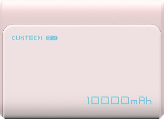 Cuktech CP13 Power Bank 10000mAh 30W with USB-C Port Pink view 3