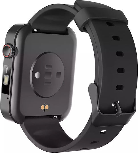Bemi CID 2 Smartwatch with Heart Rate Monitor (Black) vue 2