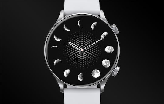 Haylou RT3 Solar Plus 45mm Smartwatch with Heart Rate Monitor (Silver) vue 7