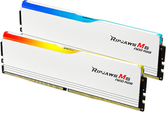 G.Skill Ripjaws M5 Neo DDR5 32GB RAM with 2x16GB Modules and Speed 6000 for Desktop F5-6000J3636F16GX2-RM5NRW