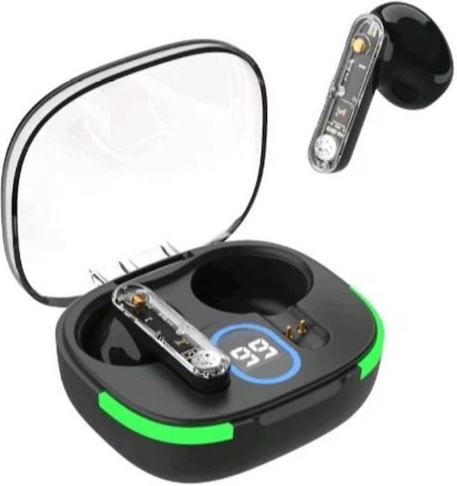 Aeroz TWS-1020 In-ear Bluetooth Handsfree Earphones with Charging Case Black vista 4