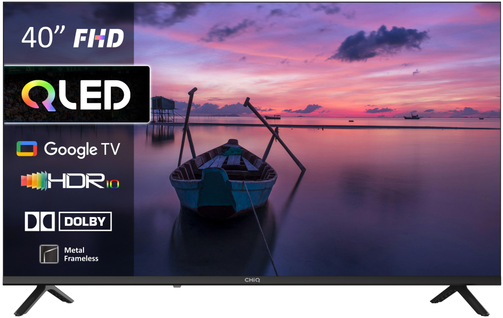 CHiQ Smart Television 40" Full HD QLED LKD40QM10GP HDR (2025) view 1