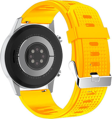DAS.4 SU20 Smartwatch with Heart Rate Monitor (Yellow) vista 4