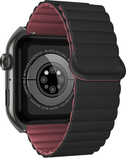 Forever Tiron SWM-300 Smartwatch with Heart Rate Monitor (Black) view 2