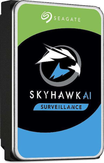 Seagate SkyHawk AI Surveillance 10TB HDD Hard Drive 3.5" SATA III 7200rpm with 256MB Cache for Recorder / NAS / Server ST10000VE001 view 6