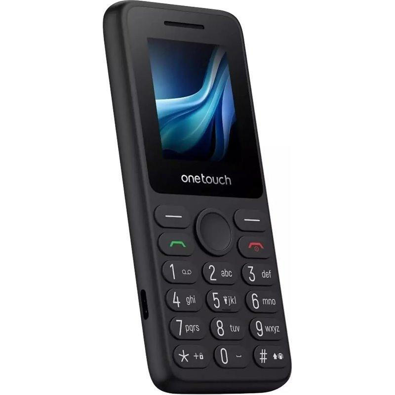 TCL OneTouch 5041 Dual SIM Mobile with Buttons Black view 3