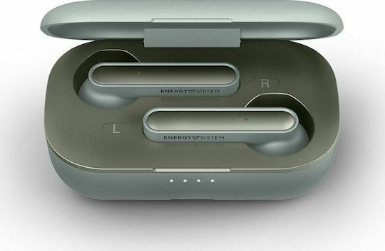Energy Sistem Style 3 In-ear Bluetooth Handsfree Earphones with Charging Case Green vue 4