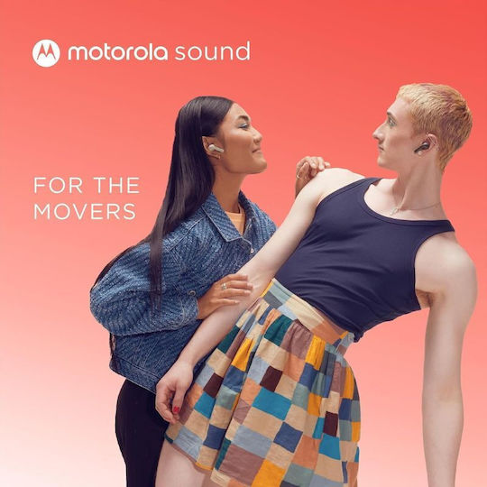 Motorola Moto Buds 065 Bluetooth Handsfree Earphones with Sweat Resistance and Charging Case Moonless Night view 2