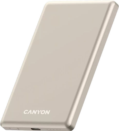 Canyon OnPower 505 MagSafe 5000mAh 15W Beige view 2