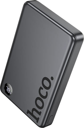Hoco Q34 MagSafe Power Bank 10000mAh 20W with USB-C Port Power Delivery Metal Grey view 4
